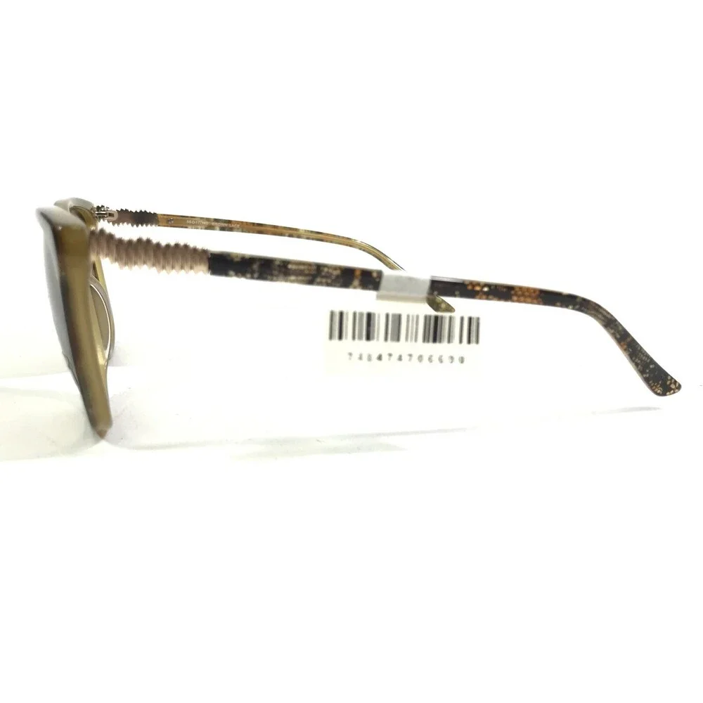 Bulova Sunglasses Swan Hill BROWN LACE Cat Eye Frames with Brown Lenses